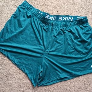 Women's Nike Green DRI-FIT 3x shorts